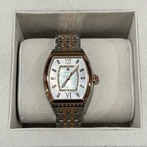 Michele Releve Rosegold / Stsinless Steel Womens Watch $1995 - PRE-OWNED